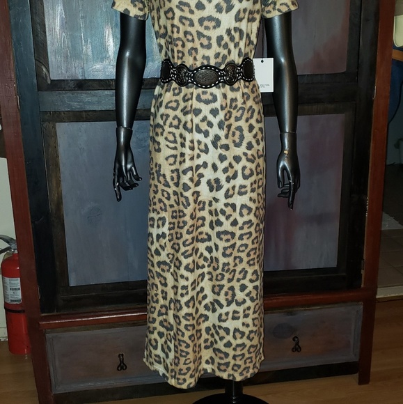 Hye Park &Lune Cheetah print long maxi - Picture 3 of 3